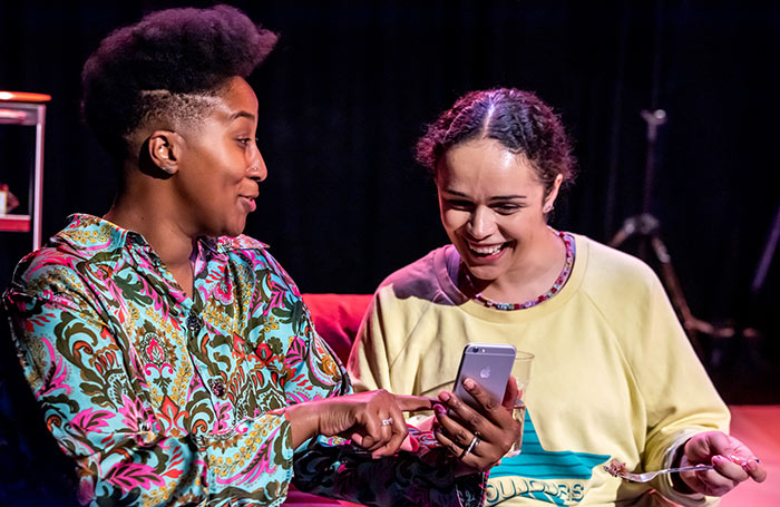 Janelle Thompson and Talia Rae Smith in Danesha at the Lowry, Salford. Photo: Chris Payne