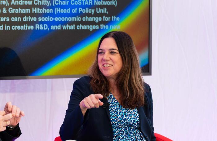 De Montfort University vice chancellor Katie Normington at the Labour Party conference. Photo: Decoy Media