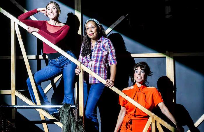 Suzy Kohane, Josie Benson and Edith Vernes in French Toast at Riverside Studios, London. Photo: Lidia Crisafulli