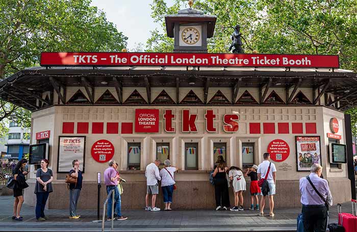 The Tkts booth in Leicester Square, London. Photo: Shutterstock