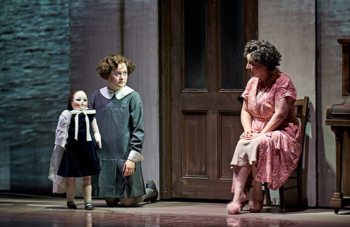 Victoria Nekhaenko and Ailish Tynan in The Turn of the Screw at London Coliseum. Photo: Manuel Harlan