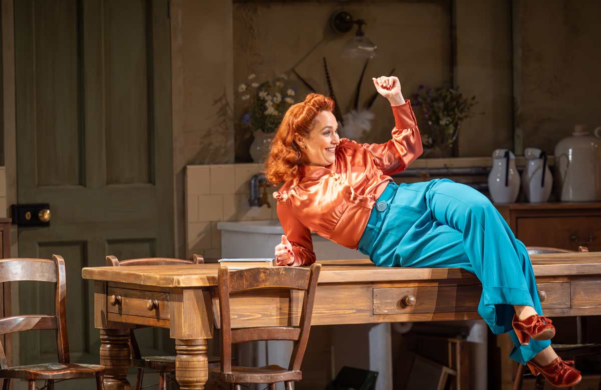 Rhian Lois in The Elixir of Love at London Coliseum. Photo: Marc Brenner