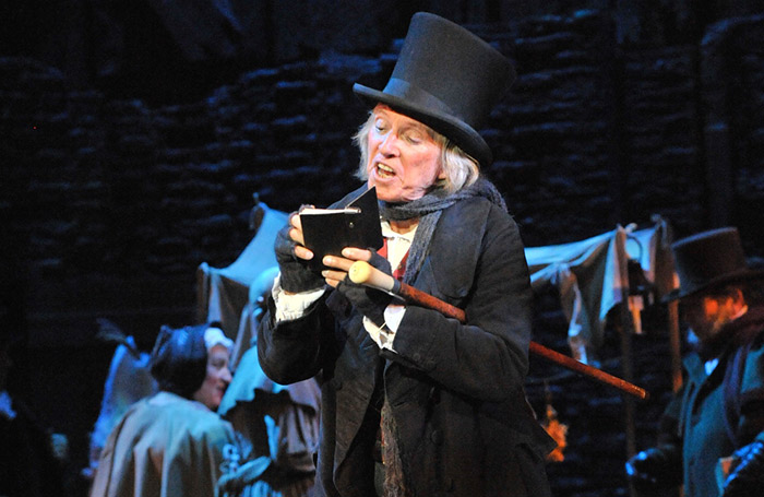 'Determined to be loved' – Tommy Steele in the London Palladium production of A Christmas Carol. Photo: Keith Pattison