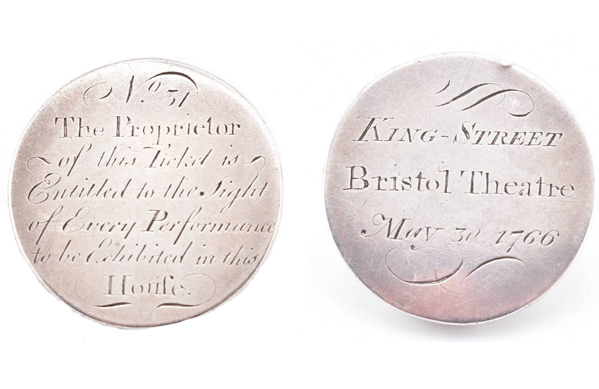 Historic Bristol Old Vic ‘unlimited theatre token’ sells for £8,600