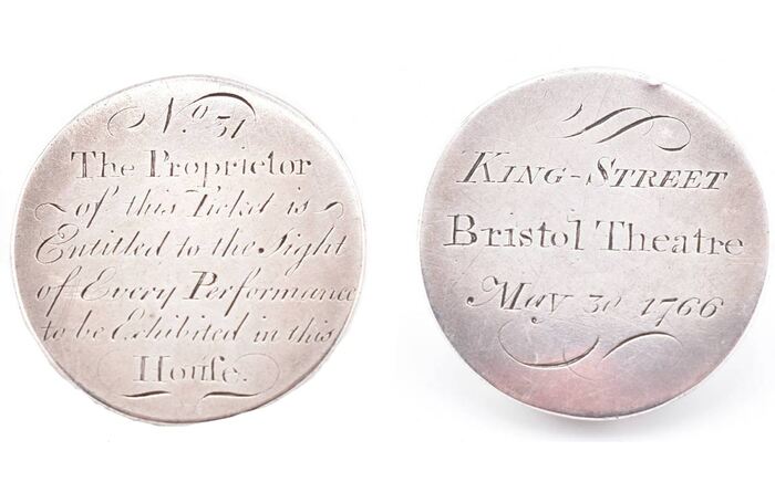 The coin was minted in 1766 and has sold for £8,600. Photo: Bristol Auctioneum