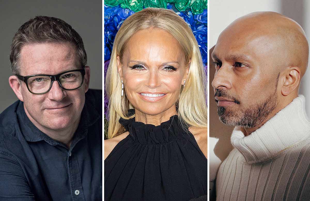 Matthew Bourne, Kristin Chenoweth and Akram Khan. Photos: Hugo Glendinning/Shutterstock/Max Barnett