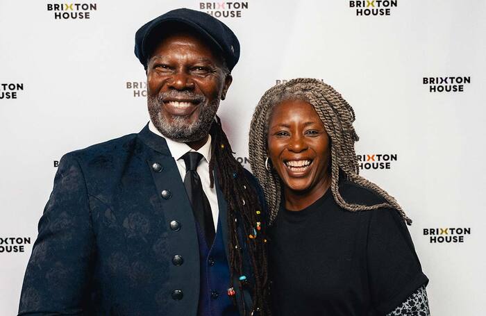 Brixton House chair designate Levi Roots with chief executive Delia Barker. Photo: Ross Kernahan