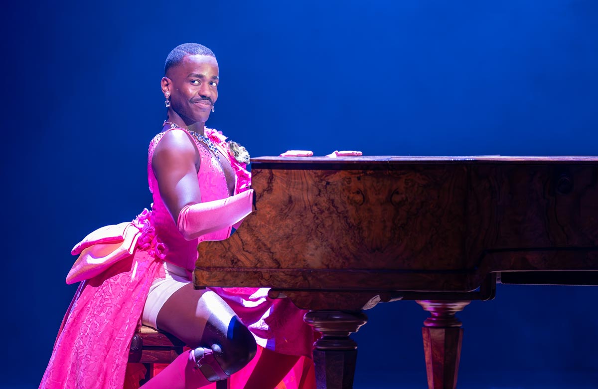 Ncuti Gatwa in The Importance of Being Earnest at the National Theatre, London. Photo: Marc Brenner