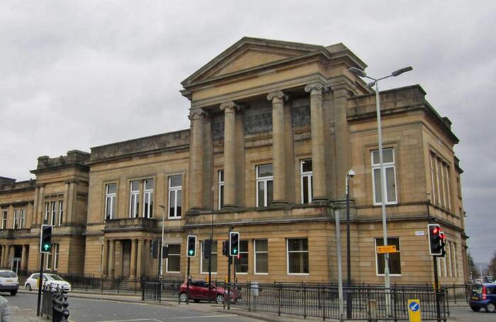 Paisley Sheriff Court, where David McCann was sentenced to more than a year in prison. Photo: Richard Dorrell/Sheriff Court, Paisley/Wikimedia Commons