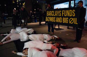 Sadler's Wells' Swan Lake hit by protests over venue's ties to Barclays