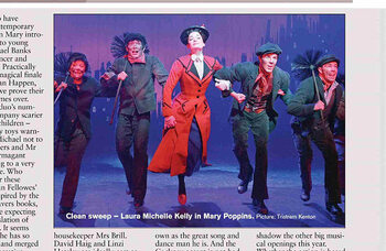 Mary Poppins' stage premiere – 20 years ago in The Stage