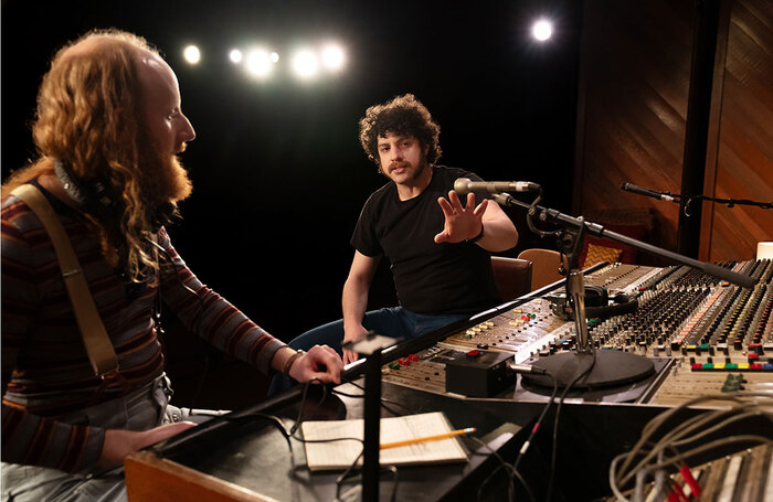 Original Stereophonic cast members Andrew R. Butler and Eli Gelb are to reprise their roles in the play's West End transfer. Photo by Julieta Cervantes