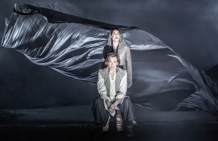 Sigourney Weaver (front) and Mara Huf in The Tempest at Theatre Royal Drury Lane, London. Photo: Marc Brenner