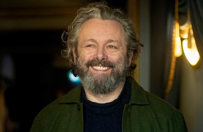 Michael Sheen launches the new Welsh National Theatre. Photo: Jon Pountney